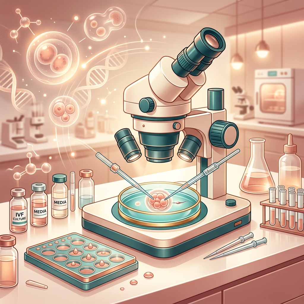 IVF treatment guide illustration